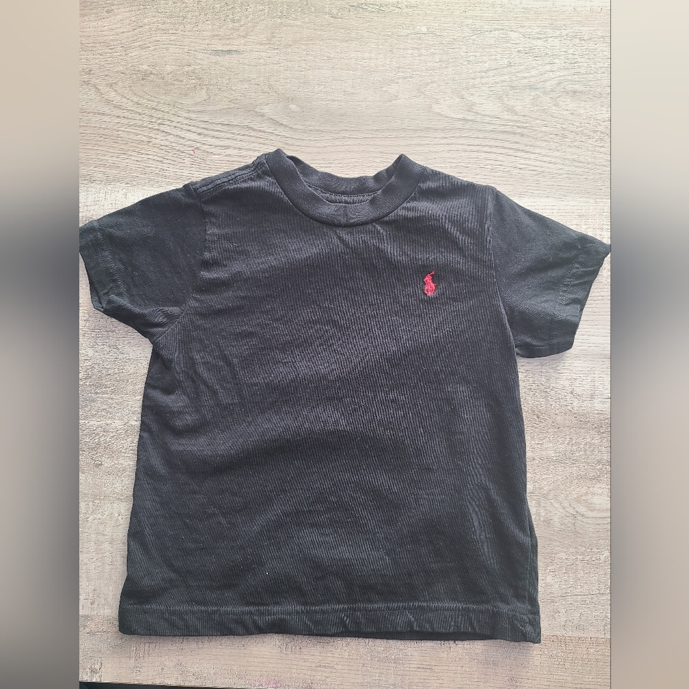 Ralph Lauren Boys Cotton Embroidered Pony Tee